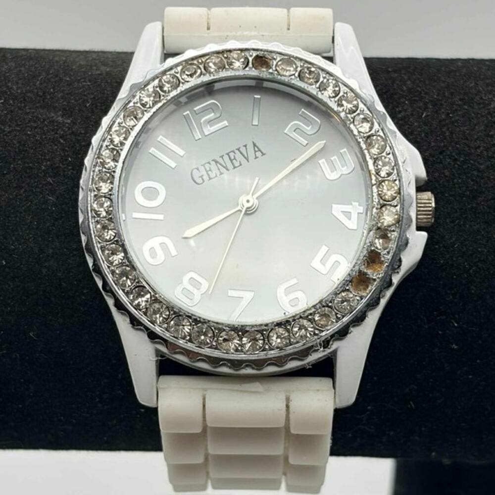 White Geneva Men’s Watch